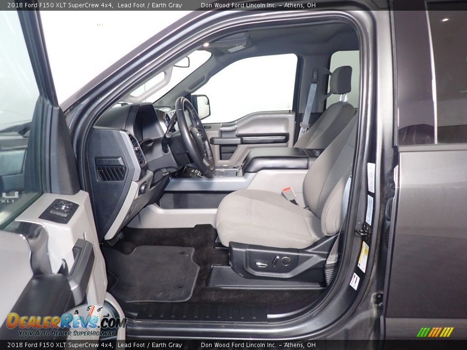 2018 Ford F150 XLT SuperCrew 4x4 Lead Foot / Earth Gray Photo #23