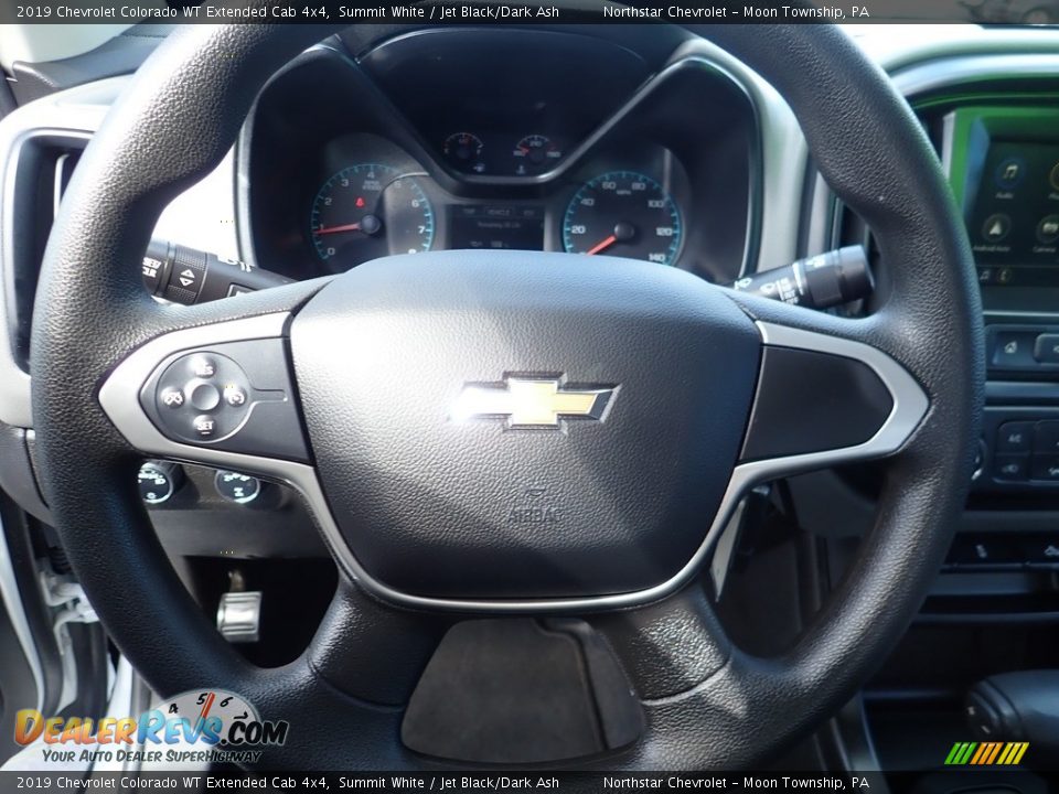 2019 Chevrolet Colorado WT Extended Cab 4x4 Summit White / Jet Black/Dark Ash Photo #26