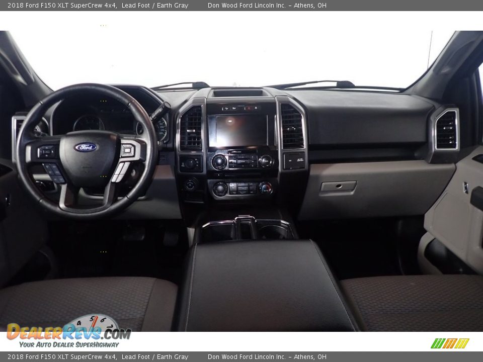 2018 Ford F150 XLT SuperCrew 4x4 Lead Foot / Earth Gray Photo #25