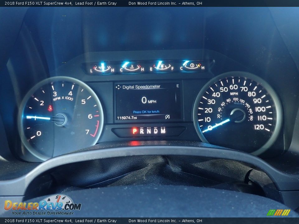 2018 Ford F150 XLT SuperCrew 4x4 Lead Foot / Earth Gray Photo #29