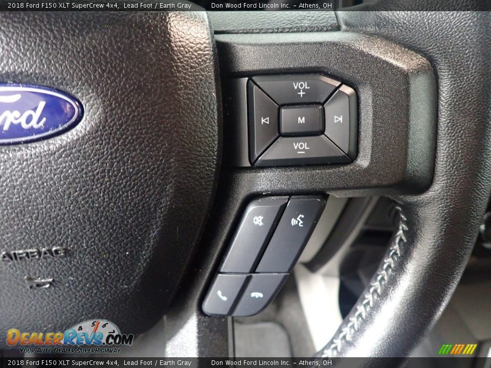 2018 Ford F150 XLT SuperCrew 4x4 Lead Foot / Earth Gray Photo #31