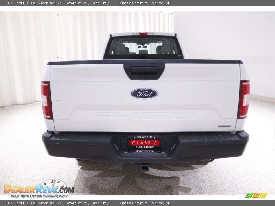 2019 Ford F150 XL SuperCab 4x4 Oxford White / Earth Gray Photo #17