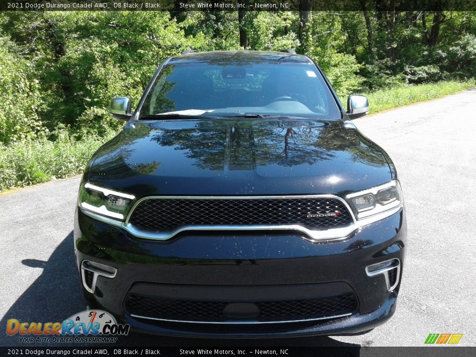 2021 Dodge Durango Citadel AWD DB Black / Black Photo #3