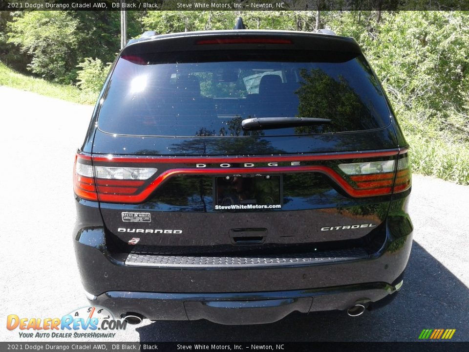 2021 Dodge Durango Citadel AWD DB Black / Black Photo #7