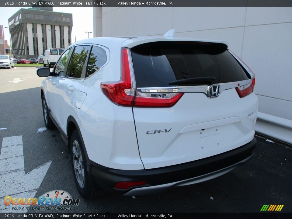 2019 Honda CR-V EX AWD Platinum White Pearl / Black Photo #3