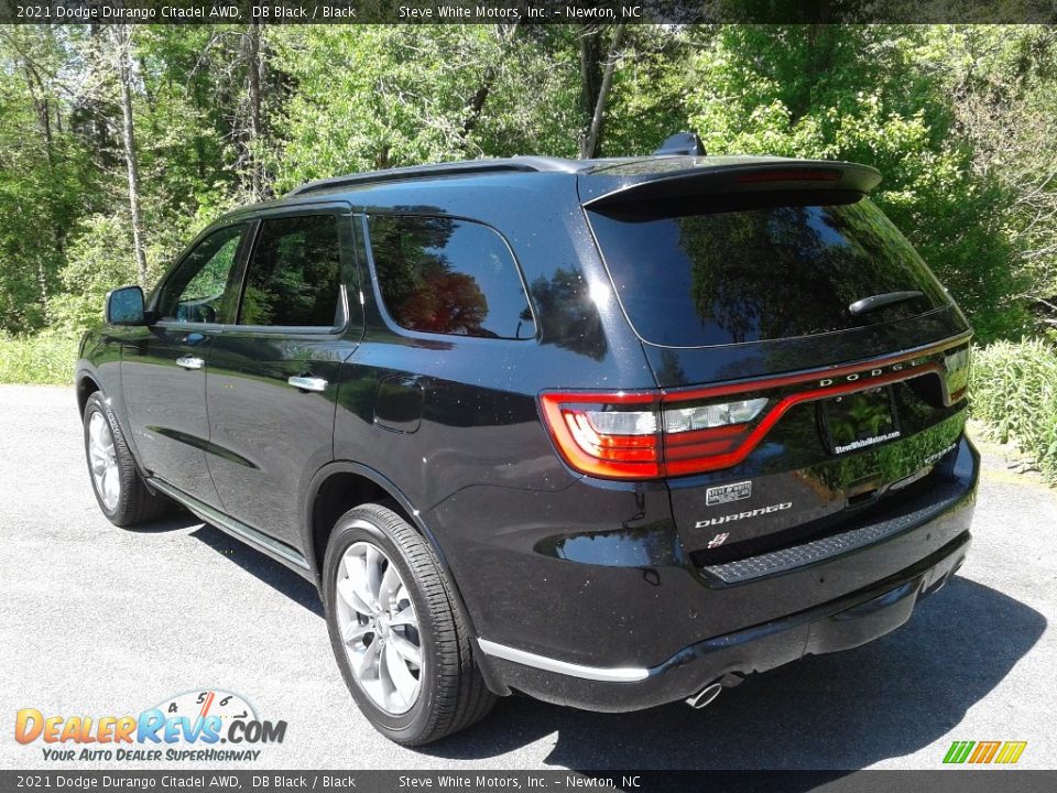 2021 Dodge Durango Citadel AWD DB Black / Black Photo #8