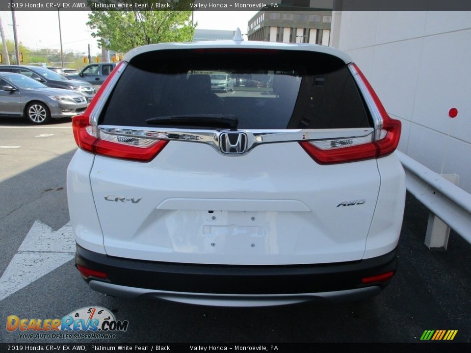 2019 Honda CR-V EX AWD Platinum White Pearl / Black Photo #4