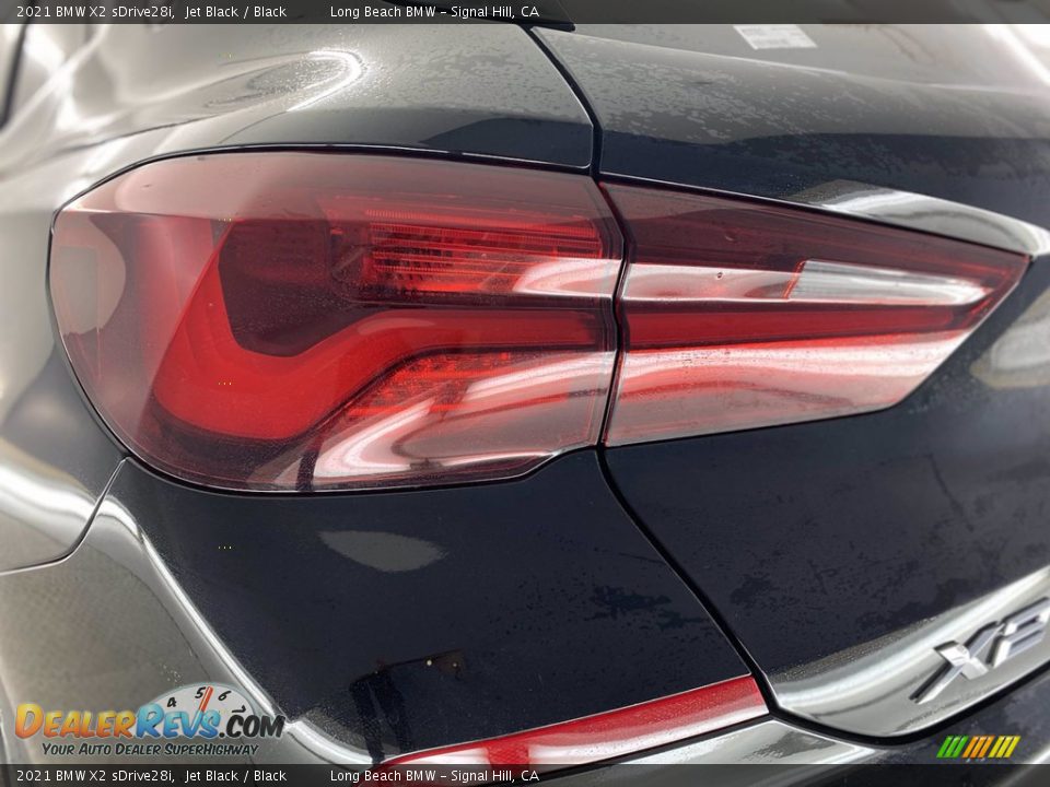 2021 BMW X2 sDrive28i Jet Black / Black Photo #6