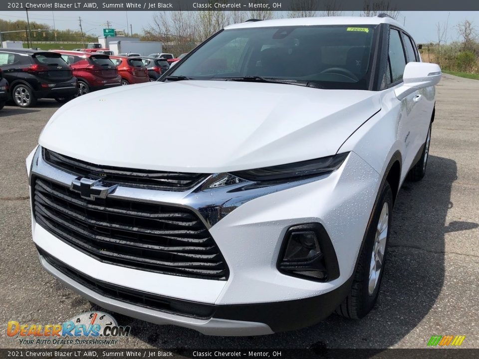 2021 Chevrolet Blazer LT AWD Summit White / Jet Black Photo #1