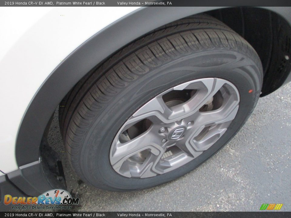 2019 Honda CR-V EX AWD Platinum White Pearl / Black Photo #6