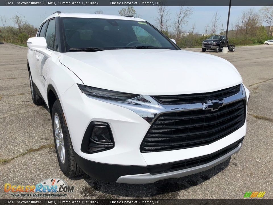 2021 Chevrolet Blazer LT AWD Summit White / Jet Black Photo #2