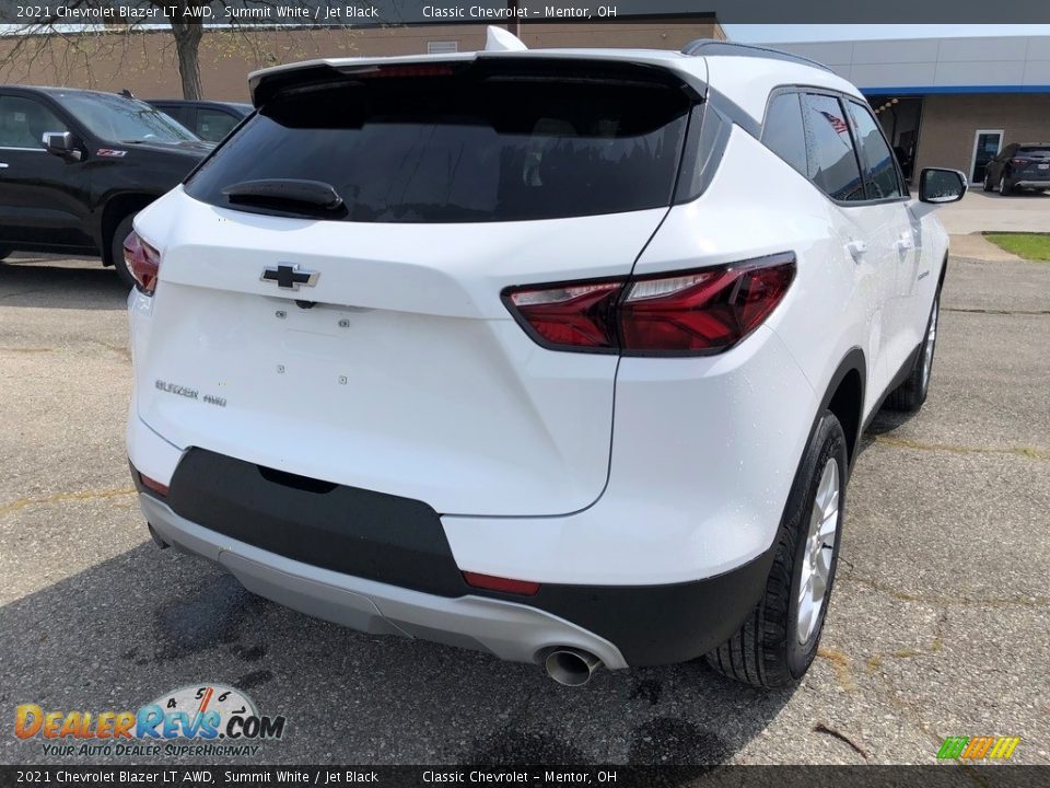 2021 Chevrolet Blazer LT AWD Summit White / Jet Black Photo #3