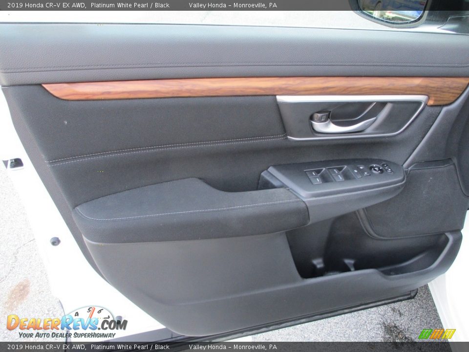 2019 Honda CR-V EX AWD Platinum White Pearl / Black Photo #10