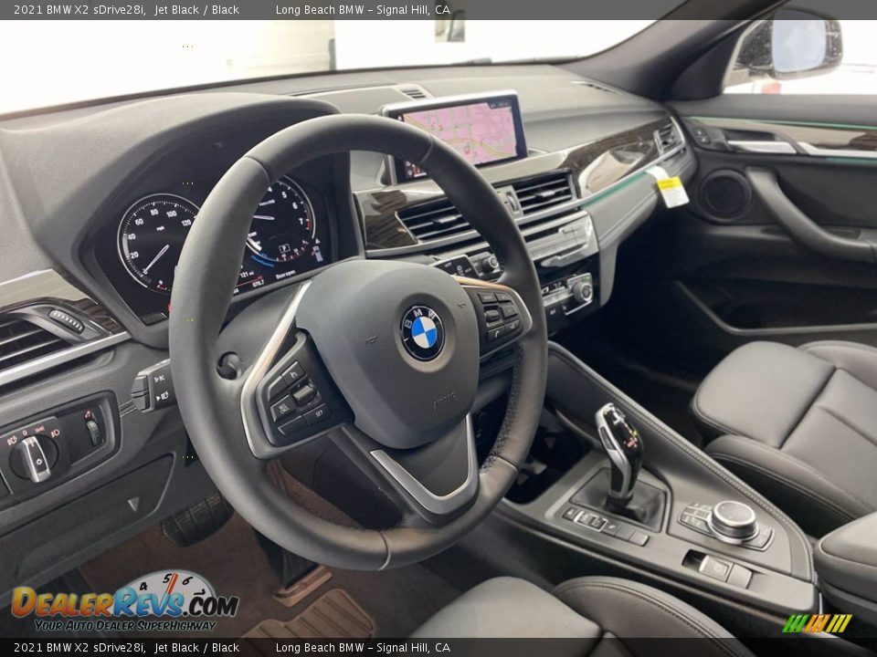 2021 BMW X2 sDrive28i Jet Black / Black Photo #12
