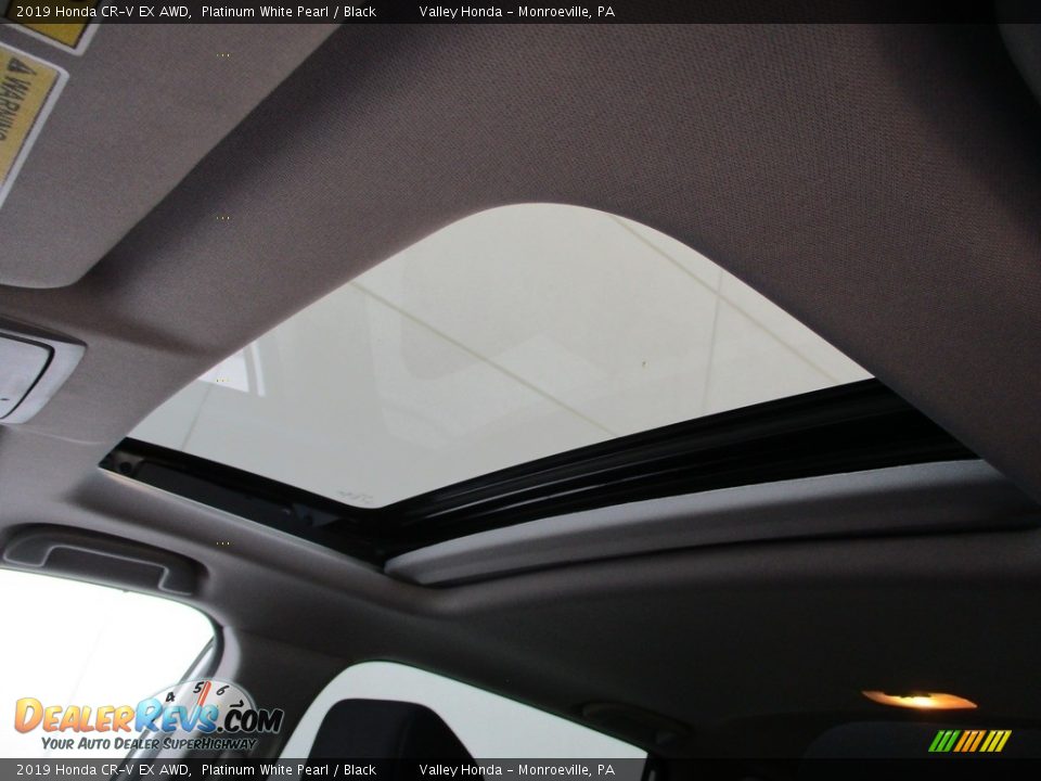 2019 Honda CR-V EX AWD Platinum White Pearl / Black Photo #11