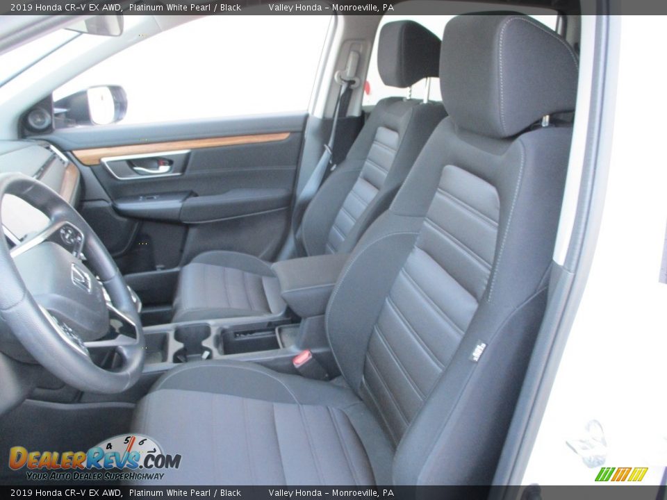 2019 Honda CR-V EX AWD Platinum White Pearl / Black Photo #12