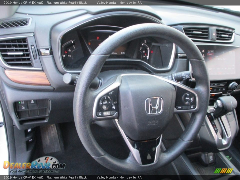 2019 Honda CR-V EX AWD Platinum White Pearl / Black Photo #14
