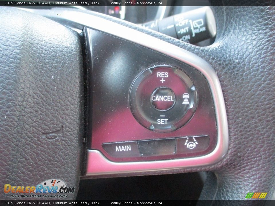2019 Honda CR-V EX AWD Platinum White Pearl / Black Photo #18