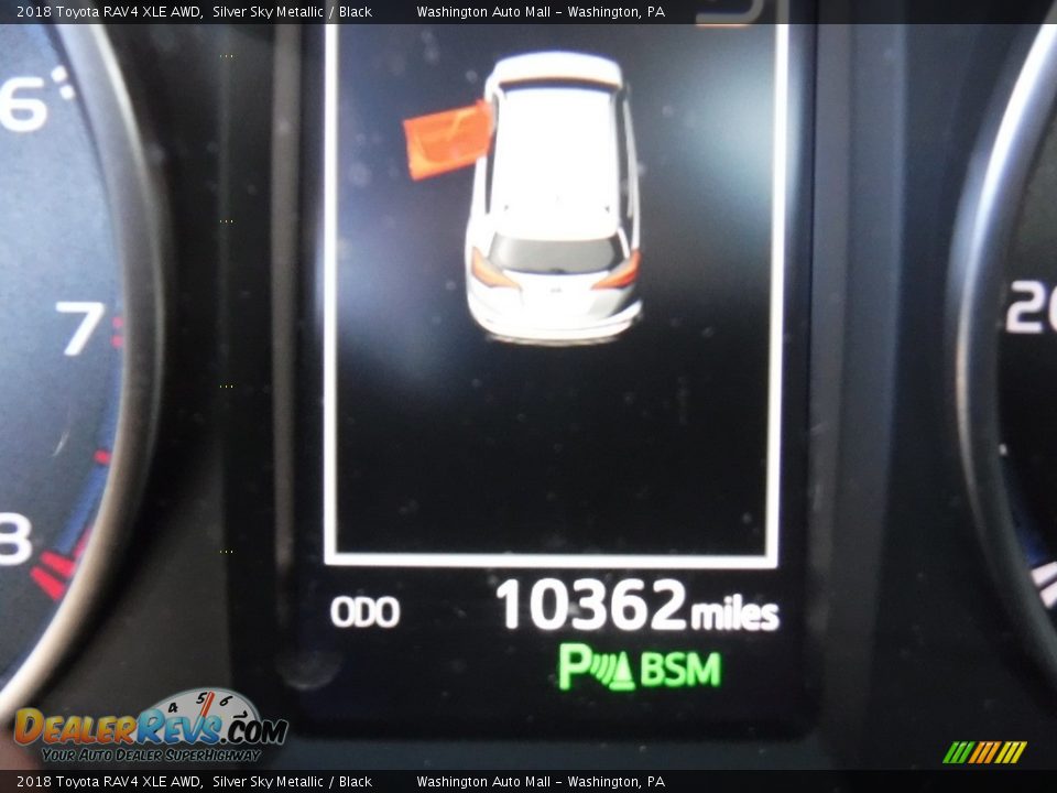 2018 Toyota RAV4 XLE AWD Silver Sky Metallic / Black Photo #30