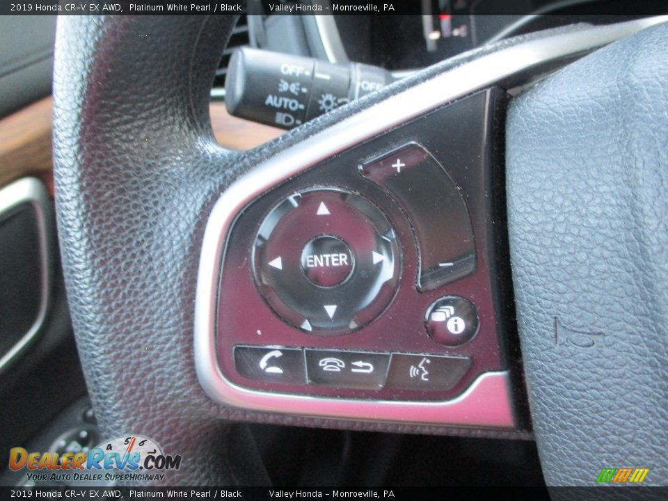 2019 Honda CR-V EX AWD Platinum White Pearl / Black Photo #19