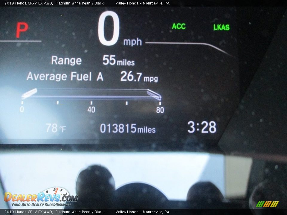 2019 Honda CR-V EX AWD Platinum White Pearl / Black Photo #20