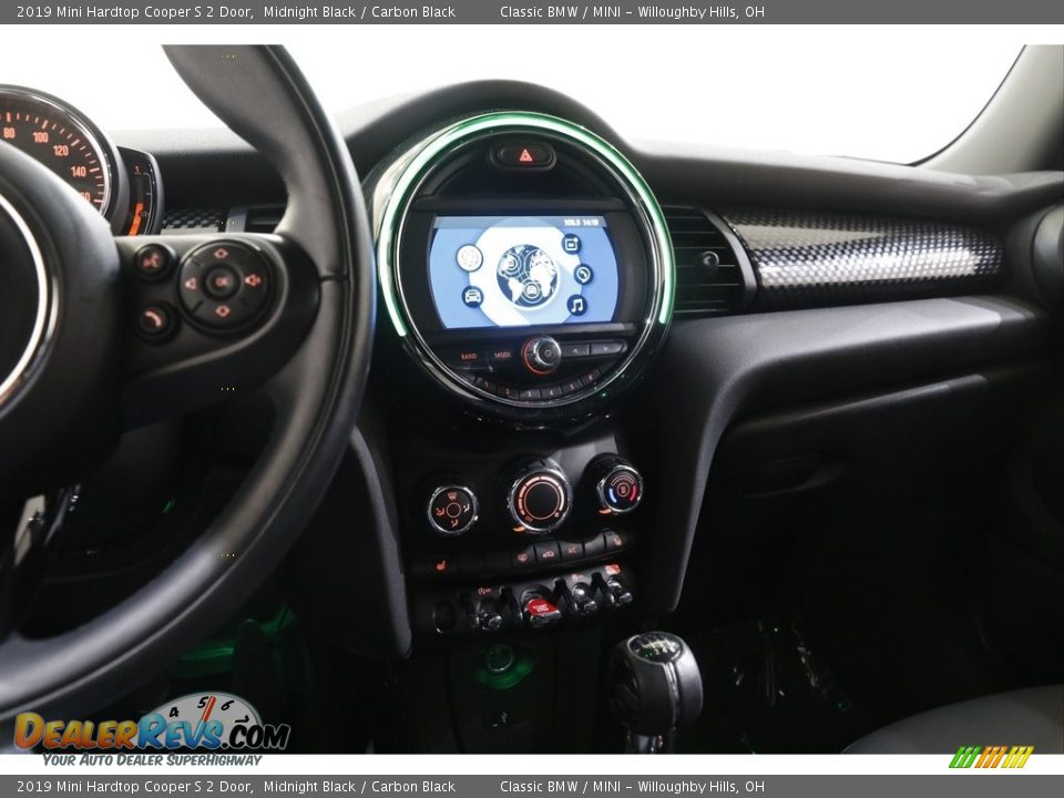 2019 Mini Hardtop Cooper S 2 Door Midnight Black / Carbon Black Photo #8