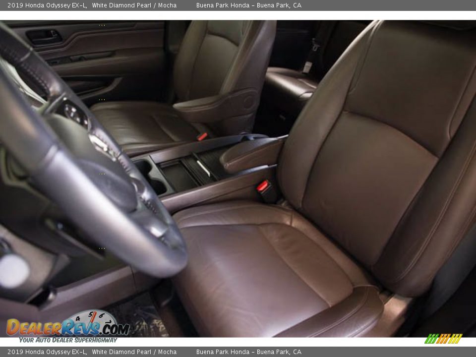 2019 Honda Odyssey EX-L White Diamond Pearl / Mocha Photo #19