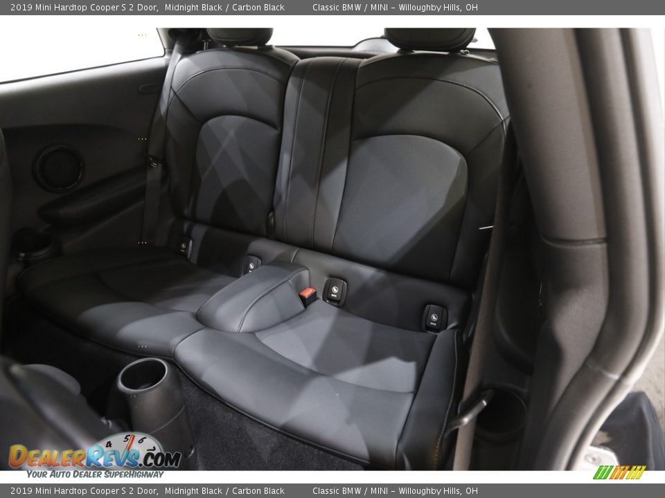 2019 Mini Hardtop Cooper S 2 Door Midnight Black / Carbon Black Photo #14