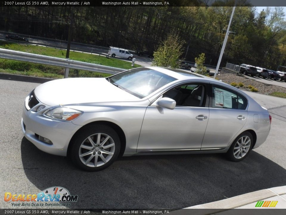 2007 Lexus GS 350 AWD Mercury Metallic / Ash Photo #11