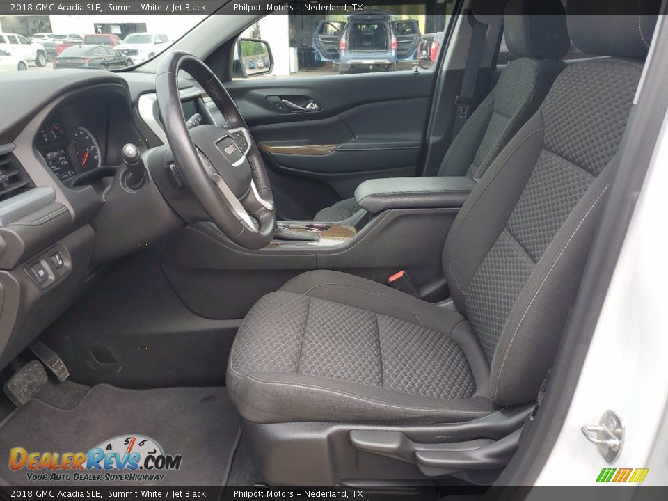 Front Seat of 2018 GMC Acadia SLE Photo #4