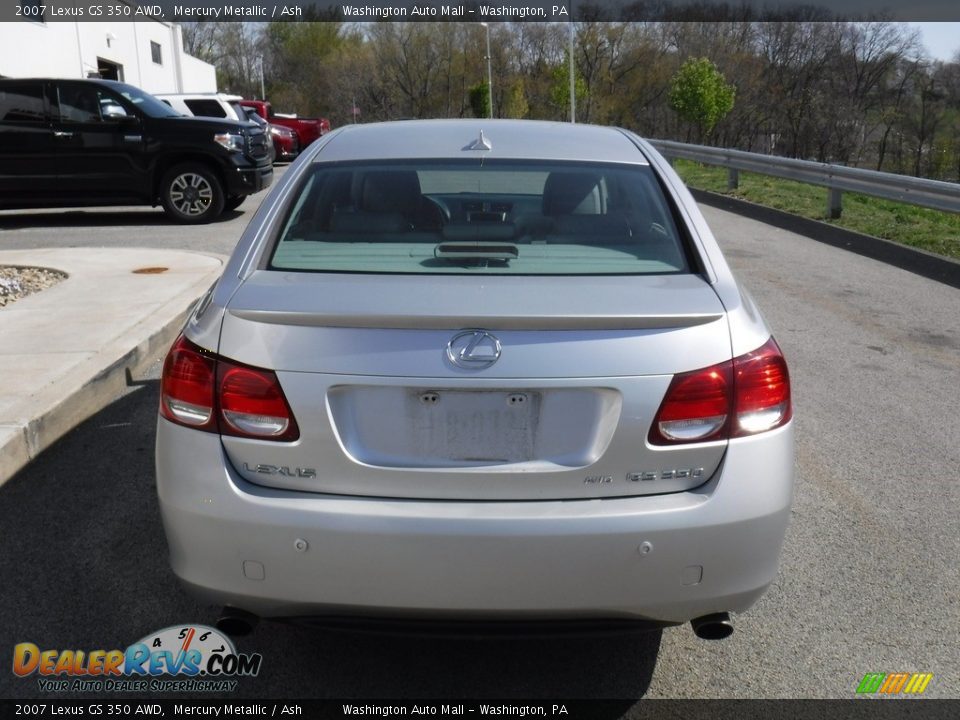 2007 Lexus GS 350 AWD Mercury Metallic / Ash Photo #13