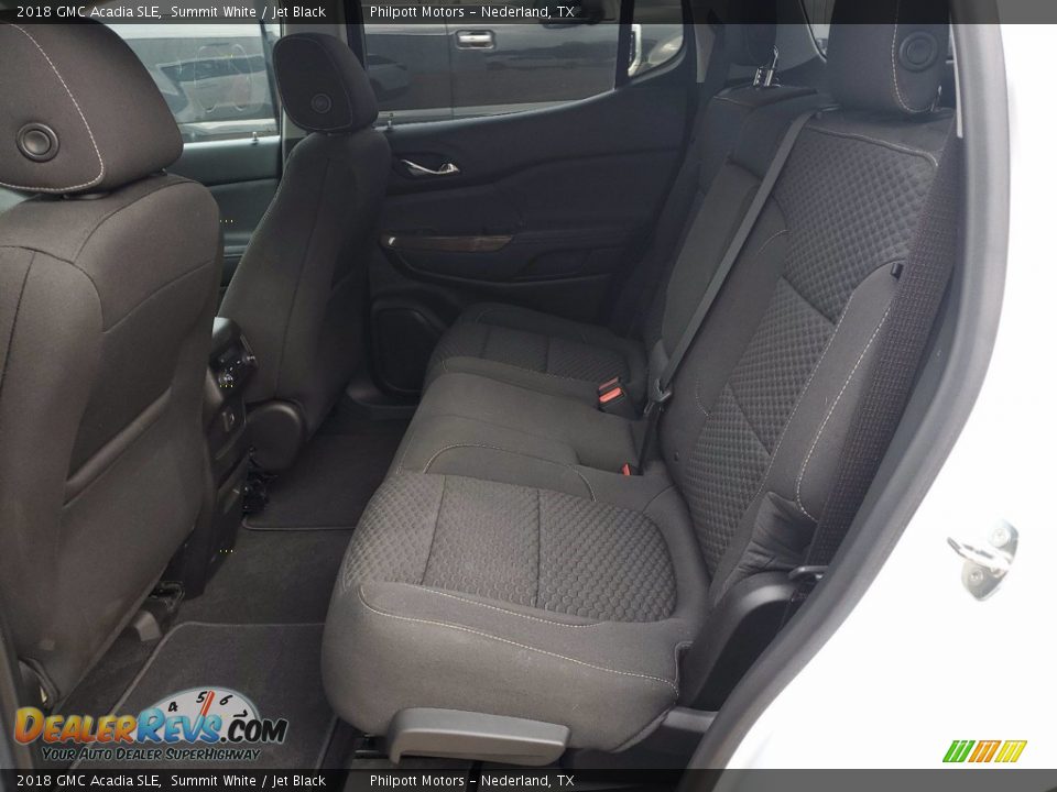 Rear Seat of 2018 GMC Acadia SLE Photo #6