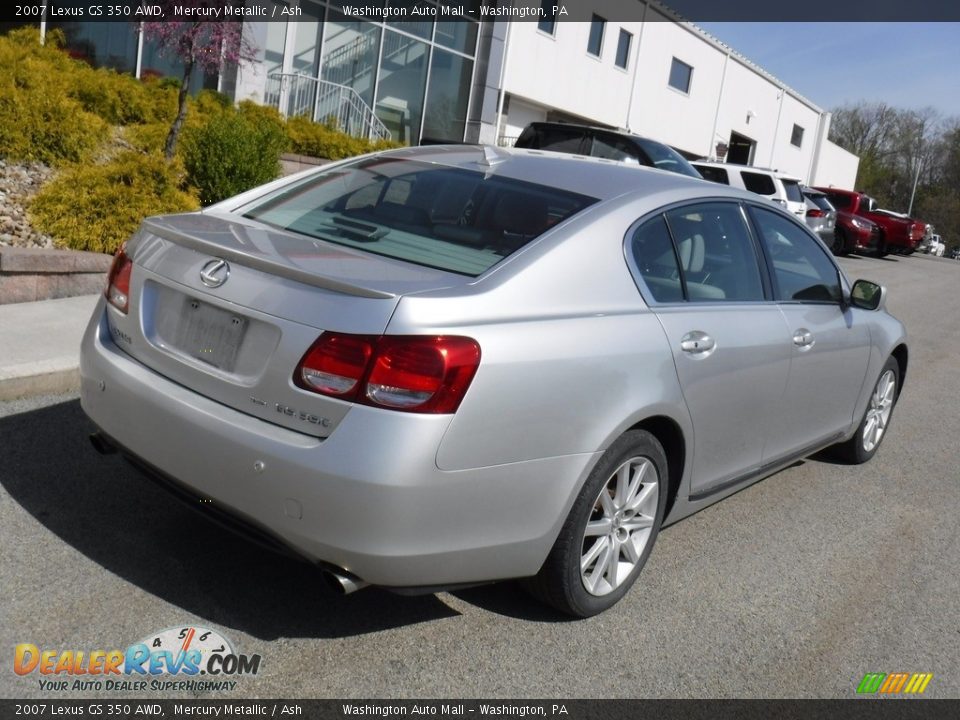 2007 Lexus GS 350 AWD Mercury Metallic / Ash Photo #14