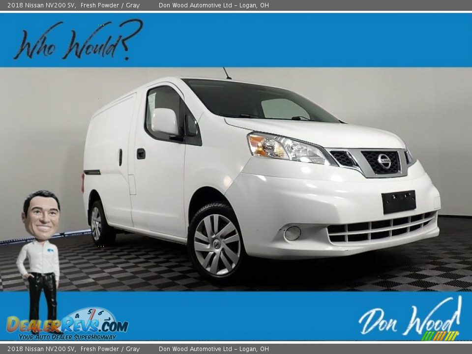 2018 Nissan NV200 SV Fresh Powder / Gray Photo #1