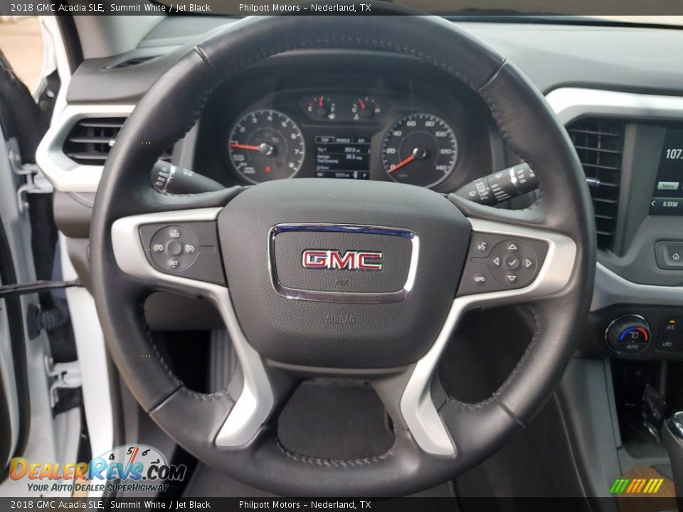2018 GMC Acadia SLE Steering Wheel Photo #15