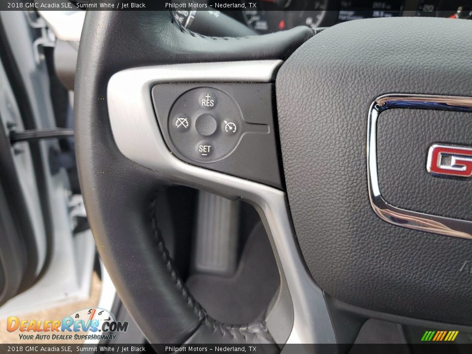 2018 GMC Acadia SLE Steering Wheel Photo #16