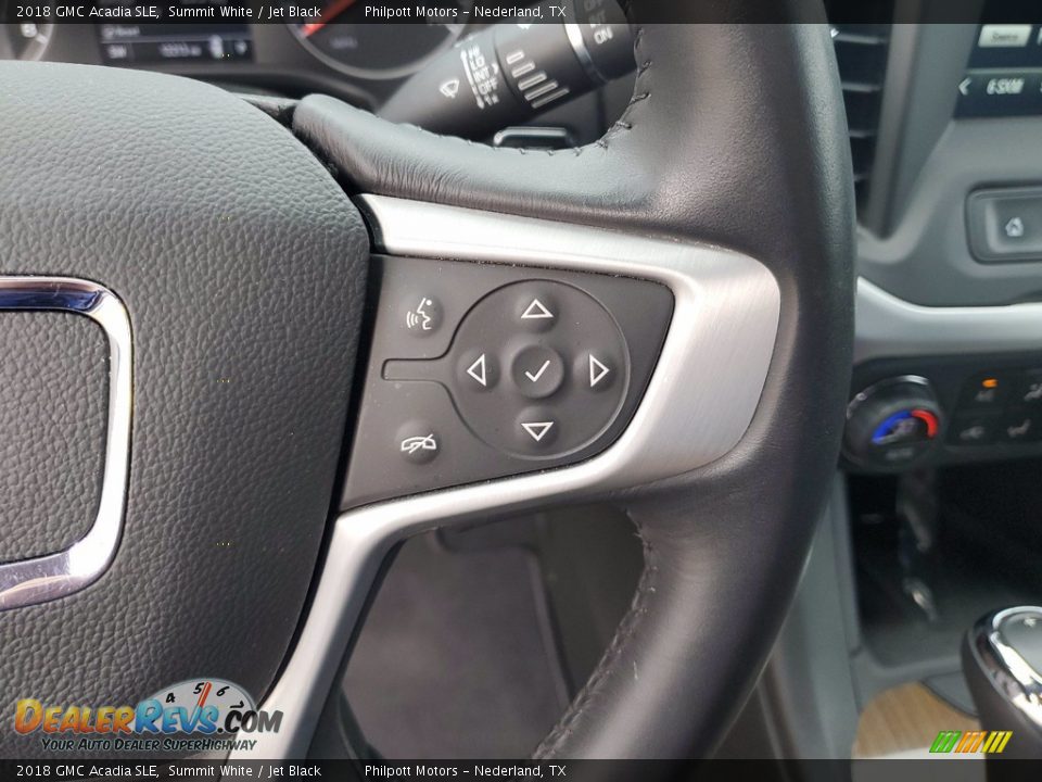 2018 GMC Acadia SLE Steering Wheel Photo #17