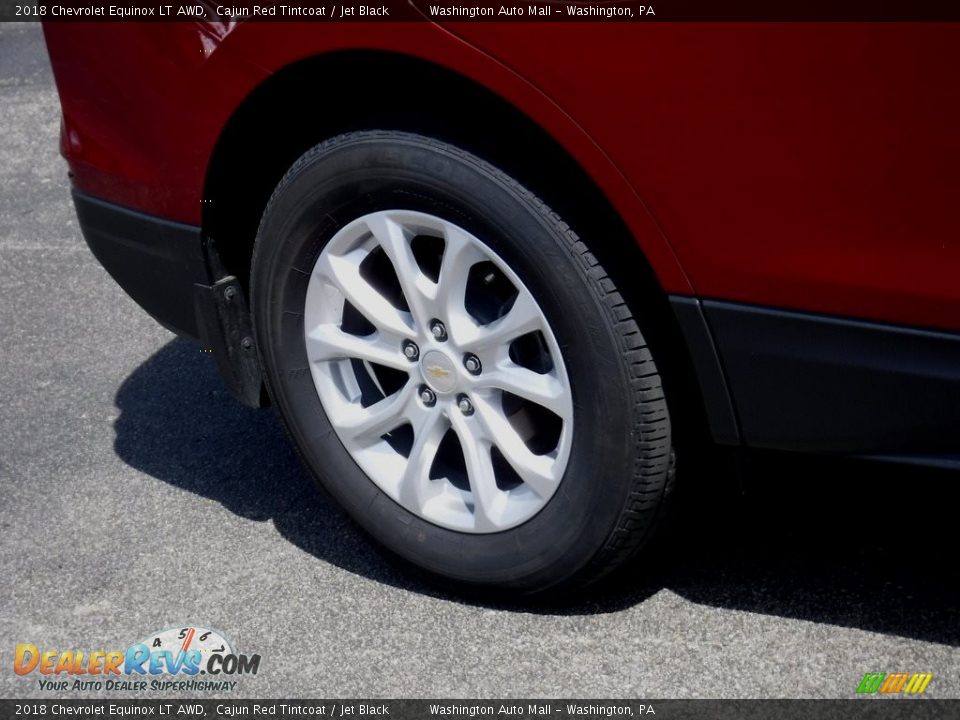 2018 Chevrolet Equinox LT AWD Cajun Red Tintcoat / Jet Black Photo #3