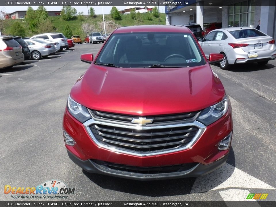 2018 Chevrolet Equinox LT AWD Cajun Red Tintcoat / Jet Black Photo #4