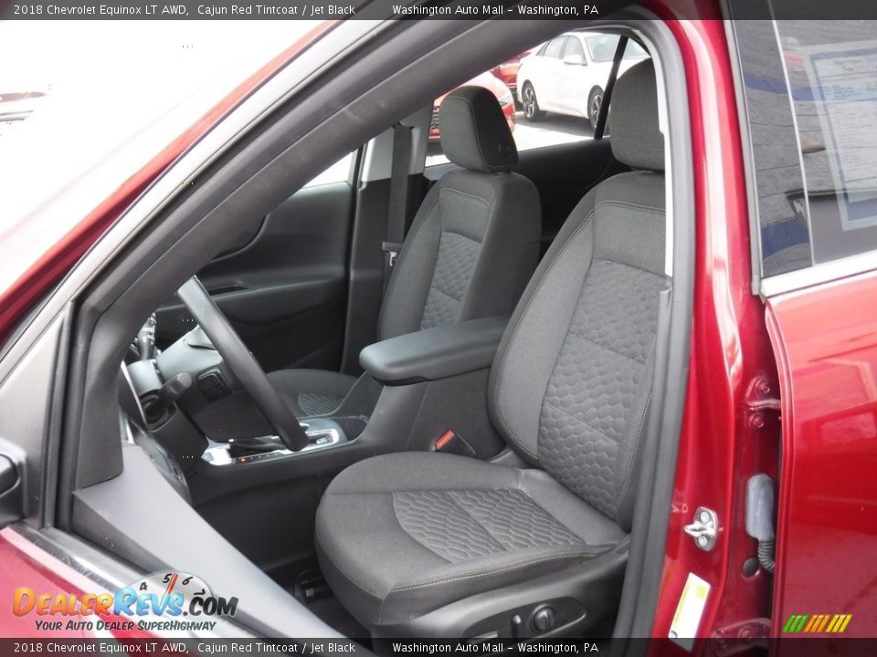 2018 Chevrolet Equinox LT AWD Cajun Red Tintcoat / Jet Black Photo #13