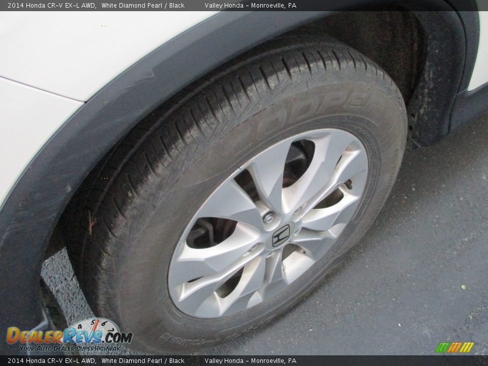 2014 Honda CR-V EX-L AWD White Diamond Pearl / Black Photo #6