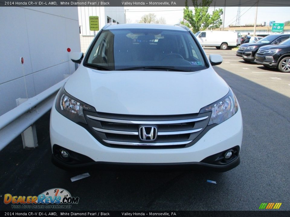 2014 Honda CR-V EX-L AWD White Diamond Pearl / Black Photo #8