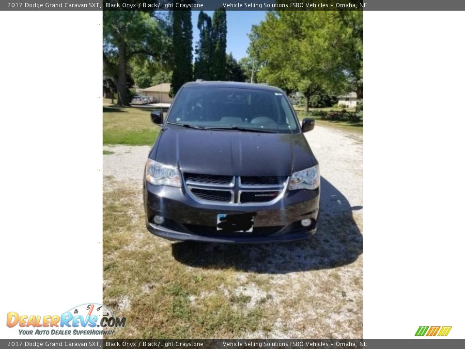 2017 Dodge Grand Caravan SXT Black Onyx / Black/Light Graystone Photo #7