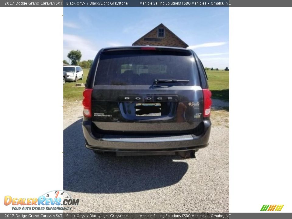 2017 Dodge Grand Caravan SXT Black Onyx / Black/Light Graystone Photo #8