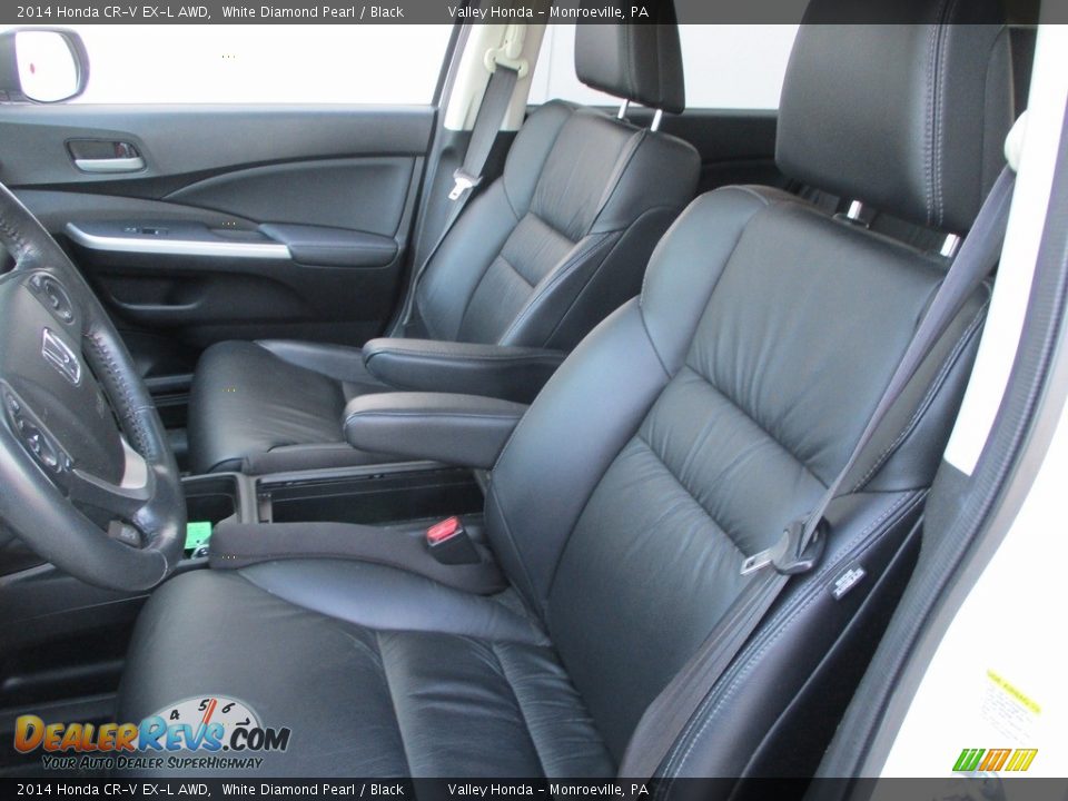 2014 Honda CR-V EX-L AWD White Diamond Pearl / Black Photo #11