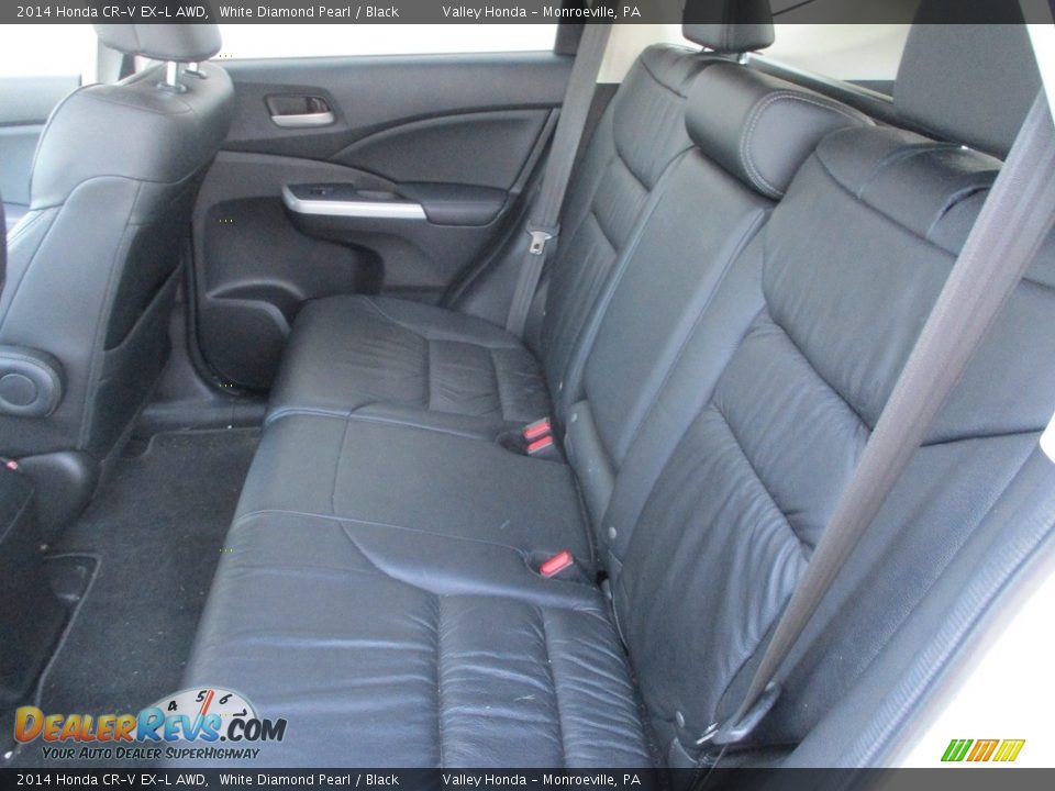 2014 Honda CR-V EX-L AWD White Diamond Pearl / Black Photo #12
