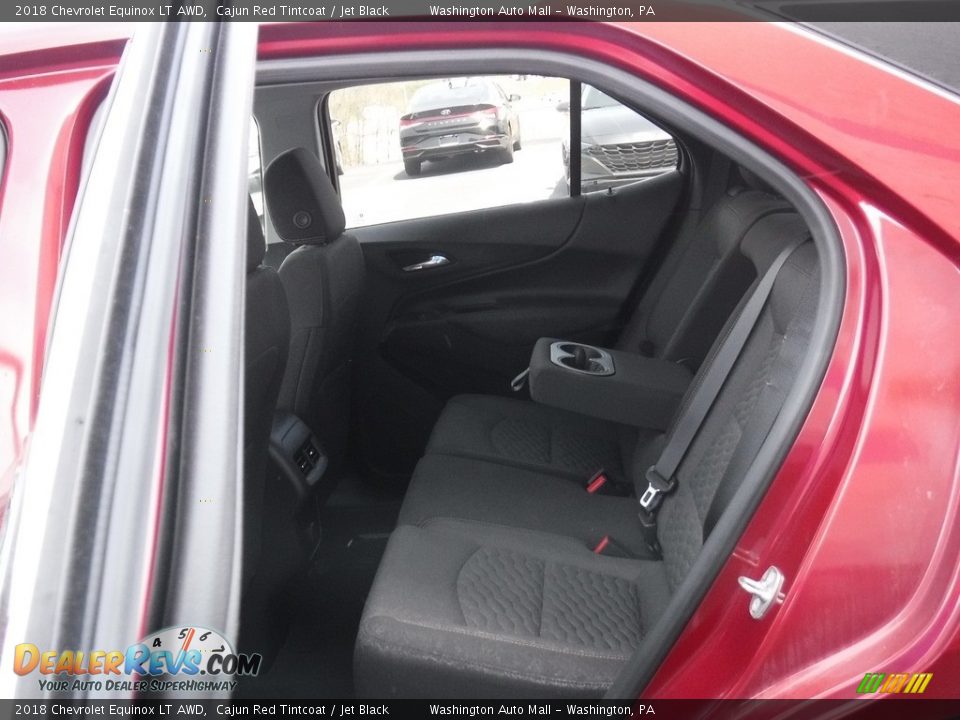 2018 Chevrolet Equinox LT AWD Cajun Red Tintcoat / Jet Black Photo #25