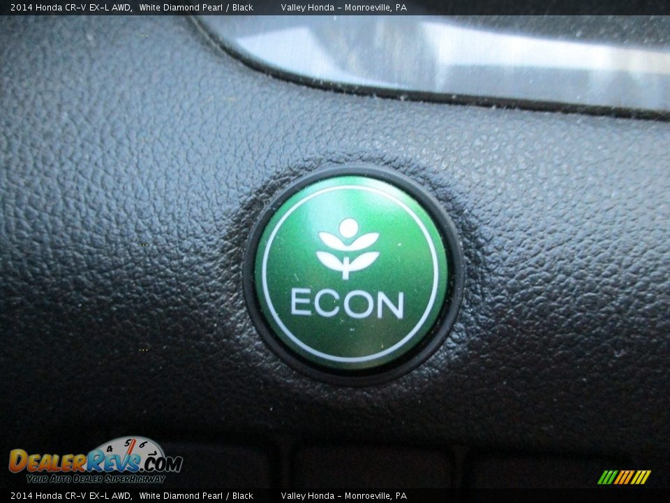 2014 Honda CR-V EX-L AWD White Diamond Pearl / Black Photo #18