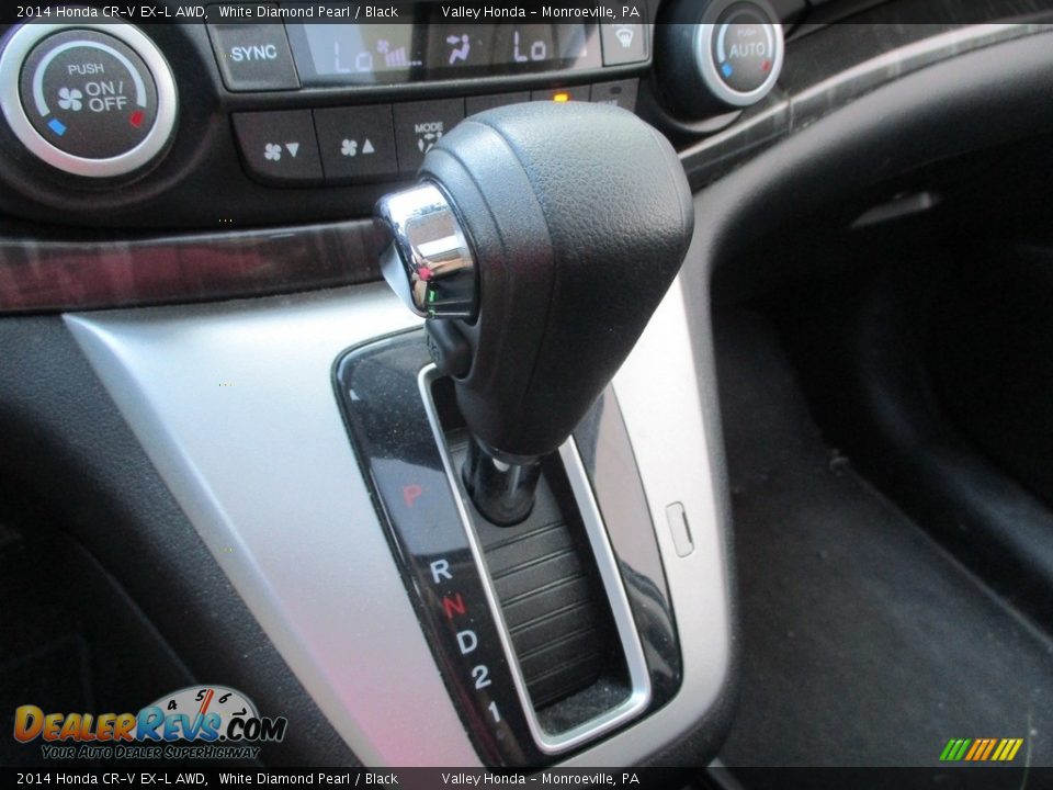 2014 Honda CR-V EX-L AWD White Diamond Pearl / Black Photo #19