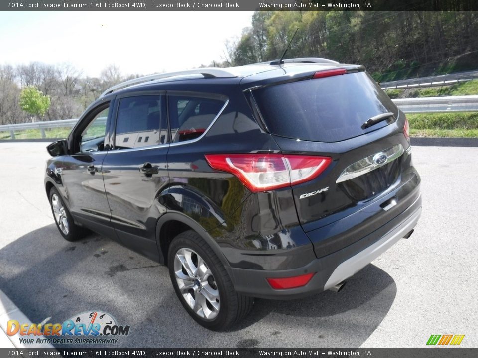 2014 Ford Escape Titanium 1.6L EcoBoost 4WD Tuxedo Black / Charcoal Black Photo #15